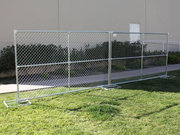 Chain Link Temporary Fencing for Sites Partition