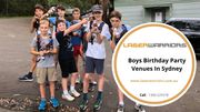 Boys Birthday Party Venues In Sydney - www.laserwarriors.com.au